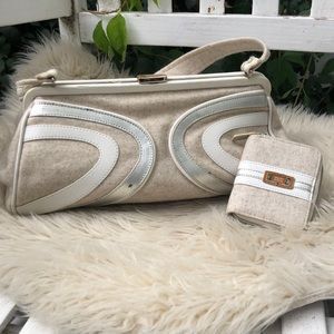 Vintage Angela Adams Bag & Matching Wallet